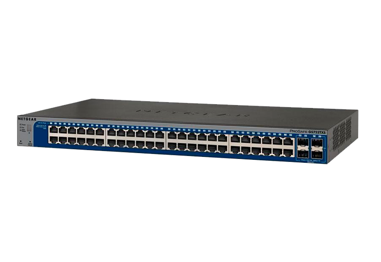 Stackable Smart Switch with 10G Uplinks Series - GS728TXS | Smart